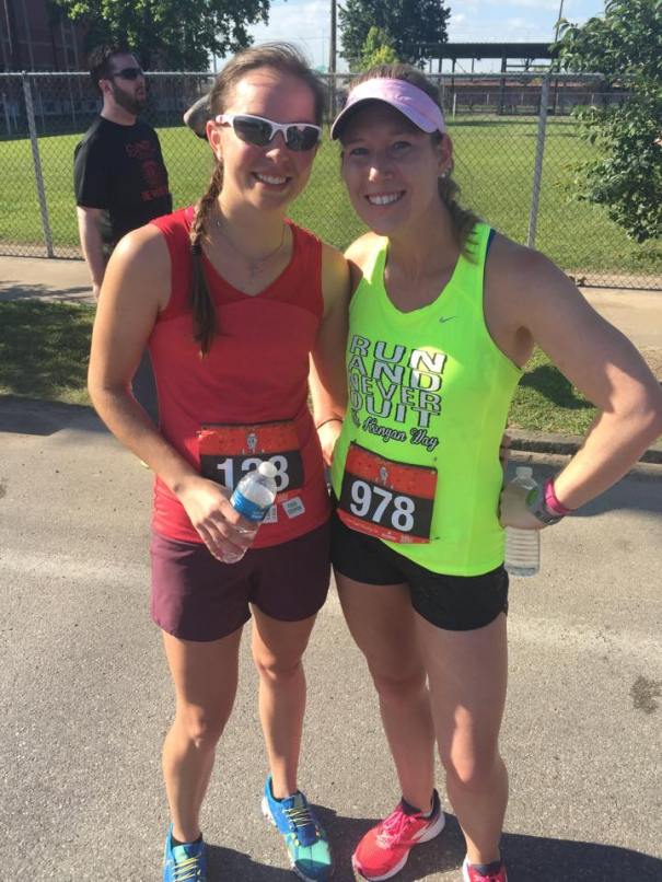 In so much pain, but still smiling!