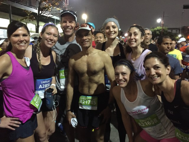 Pre-race selfie with the ORG gang